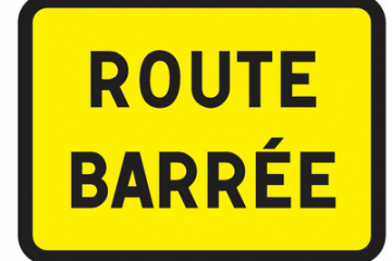 Route barrée Romémont